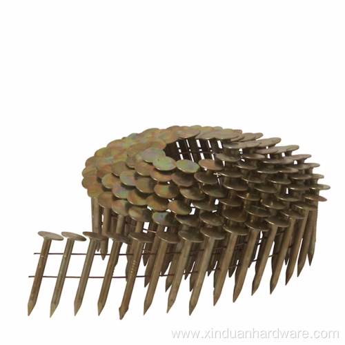 1-3/4 Inch Coil Nails Electro Galvanized